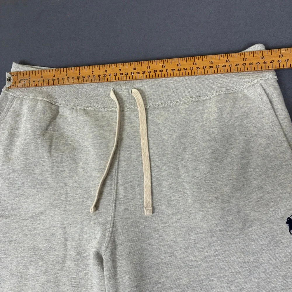 Polo Ralph Lauren Light Gray Sweatpants Men's Size Large Open Hem Drawstring